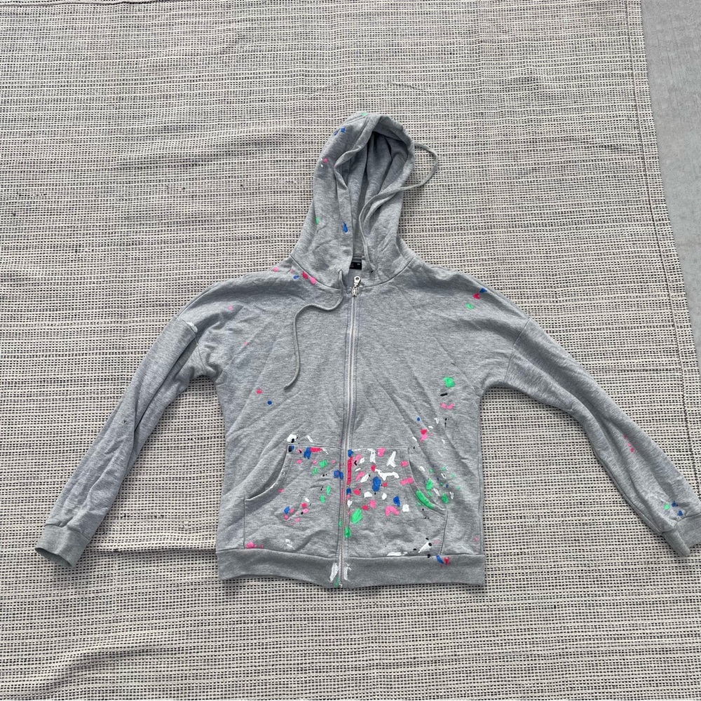 MICHAEL LAUREN Women's Coolidge Classic Hoodie and Pants Size XS In Grey - Picture 8 of 11